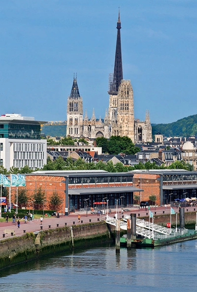 Rouen en bord de Seine